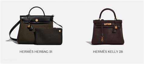 hermes herbag vs new.